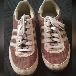 Adidas ADI Speed corduroy tennis shoes